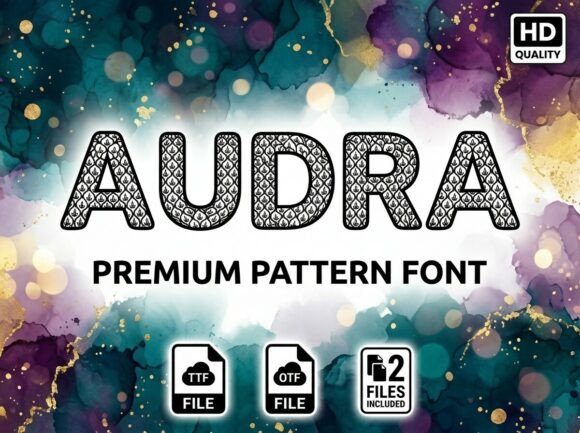 Audra Font: Sophisticated Display Type