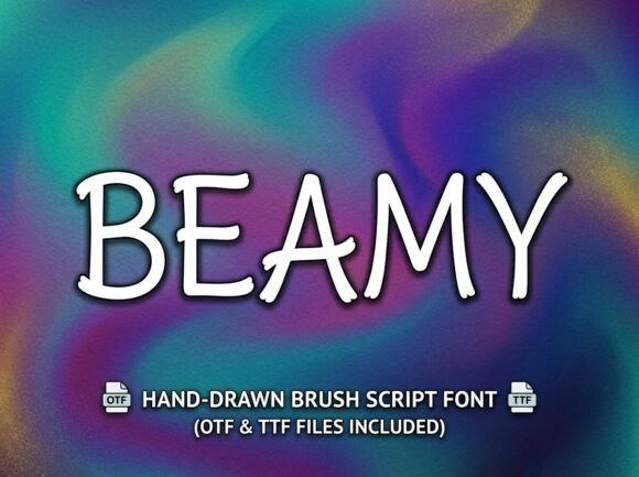 Beamy Font: A Bold Statement