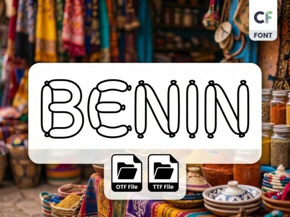 Benin Font for Creative Projects
