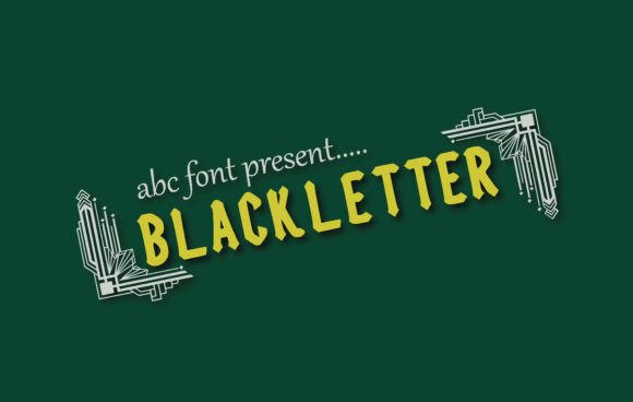 Blackletter Font Review