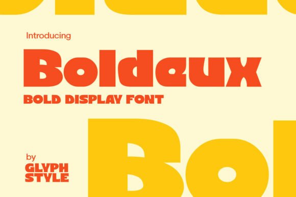 Boldeux: A Bold Font for Impactful Campaigns