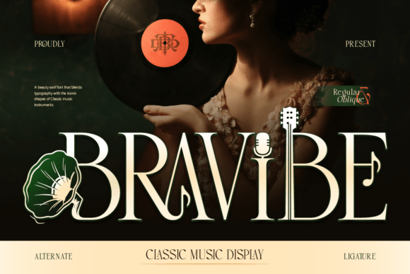 Bravibe Font for Creative Design