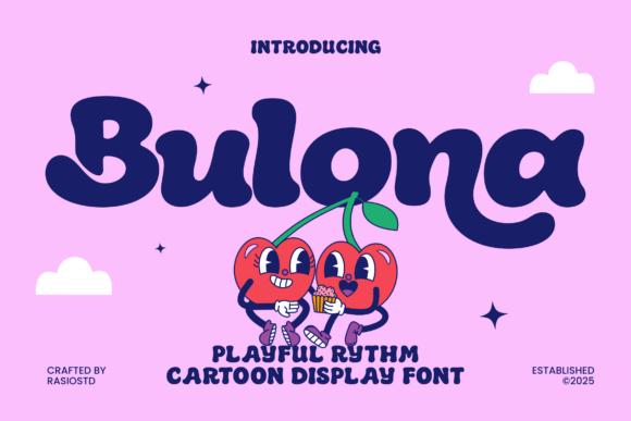Bulona: A Playful Display Font