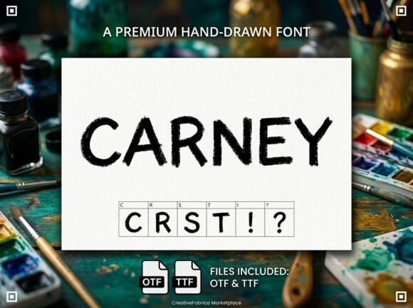 Carney Font: Bold and Beautiful