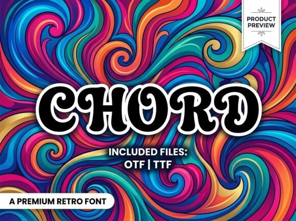 Chord Font for Bold Branding