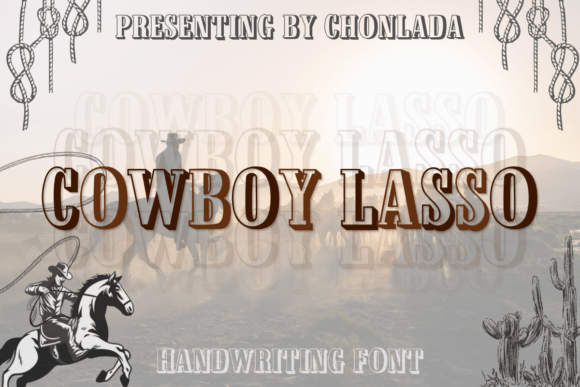 Cowboy Lasso Font
