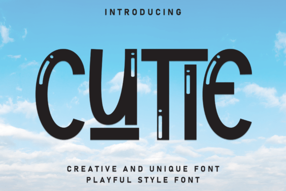 Cutie Font for Creative Makers