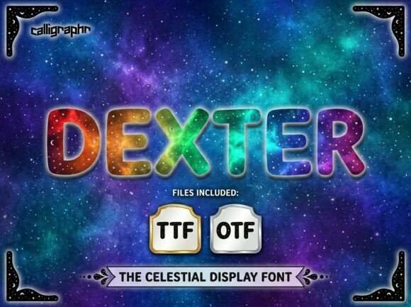 Dexter Font: Cosmic Branding Made Simple