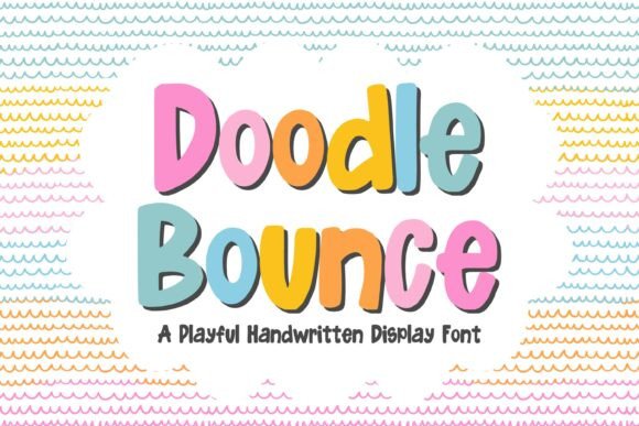 Doodle Bounce Font for Business Branding