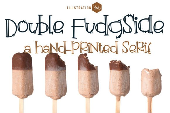 Double Fudgiscle Font