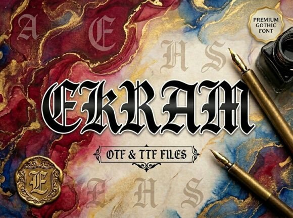 Ekram Font for Creative Design