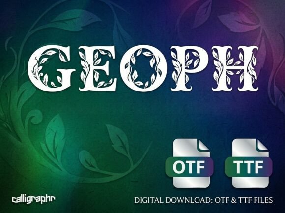 Geoph Font for Creative Projects