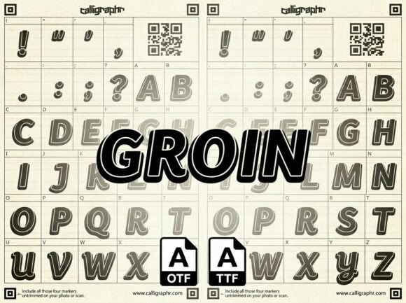 Groin Font: A Bold Statement in Display Typography