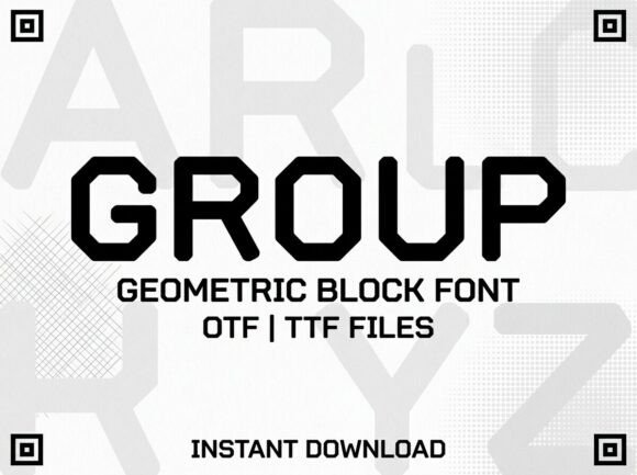 Group Font for Bold Branding