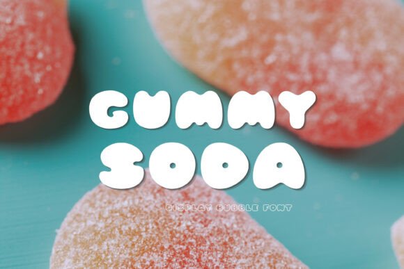 Gummy Soda Font for Creative Brands