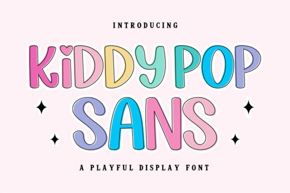 Kiddy Pop Sans Font