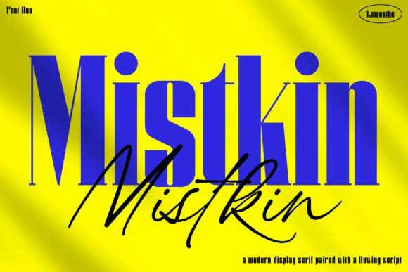 Mistkin: A Premium Display Font