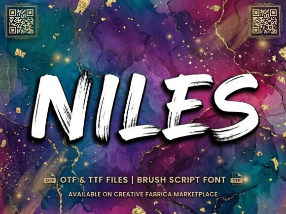 Niles Font for Bold Web Design