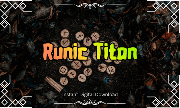 Runic Titan Font for Bold Web Design