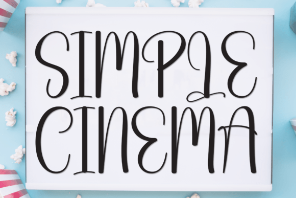 Simple Cinema Font Review