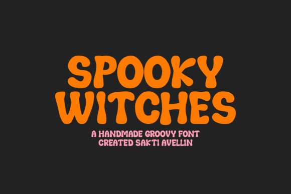 Spooky Witches Font for Business Branding