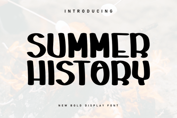 Summer History Font for Creative Brands