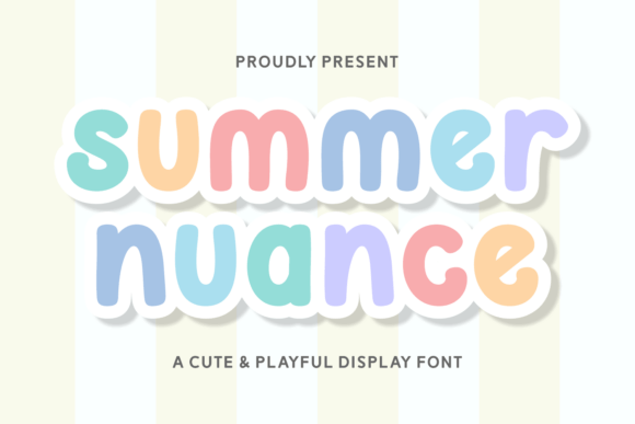 Summer Nuance Font for Business Branding
