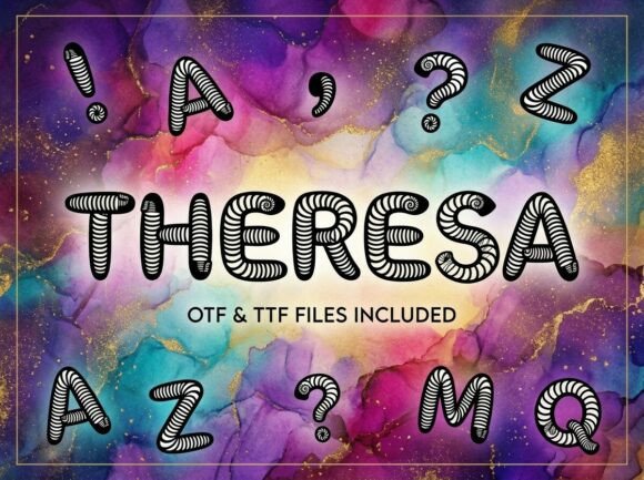 Theresa Font for Bold Branding